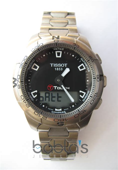 tissot t-touch vs breitling aerospace|Tissot T-Touch battery life.